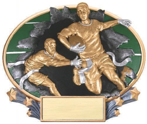 3D Full Color Award -Flag Football