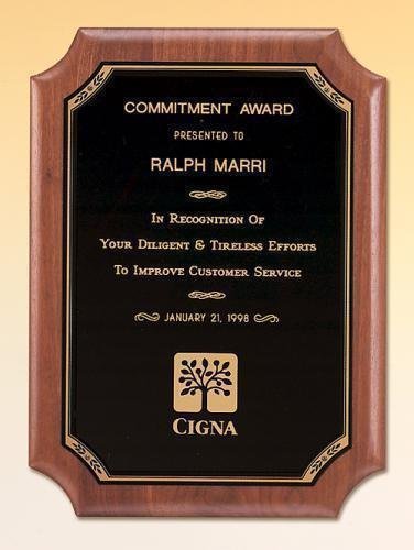 American Walnut Plaque