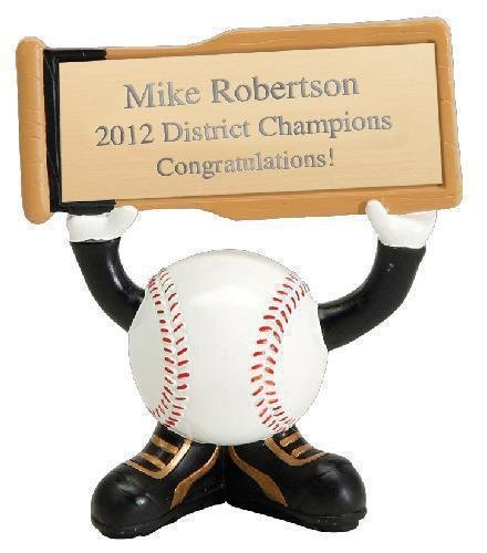 Ball Head Baseball Resin Figures