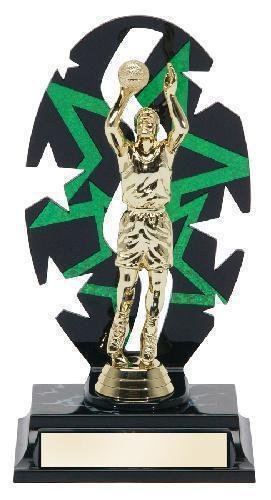 Basketball Male Backdrop Trophy