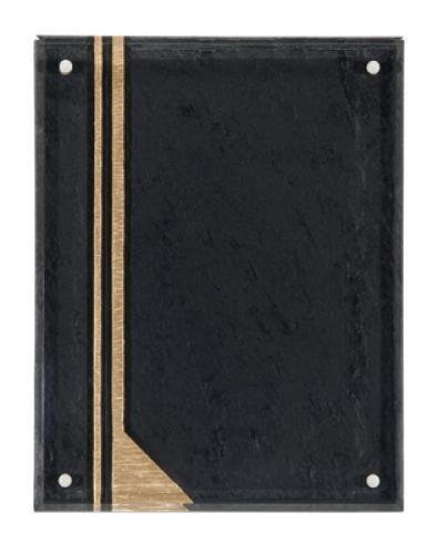Black Finish Resin Acrylic Magna Plaques