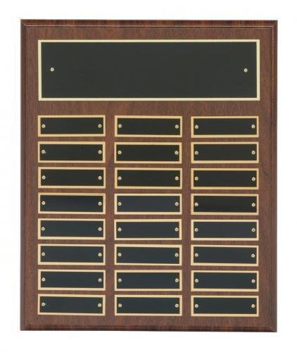 Cherry Finish Perpetual Plaques