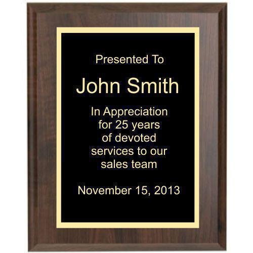 Cherry Recognition Plaque
