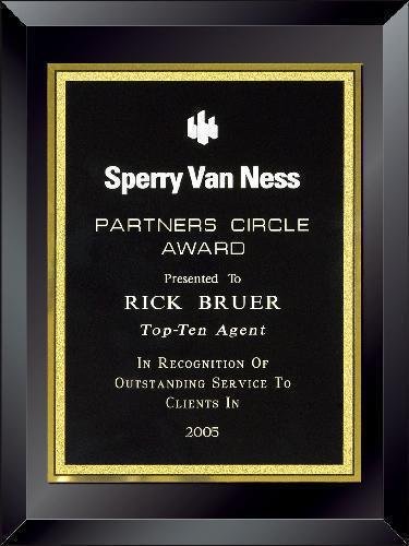 Classic Black Plaque