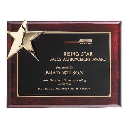 Corner Star Plaque