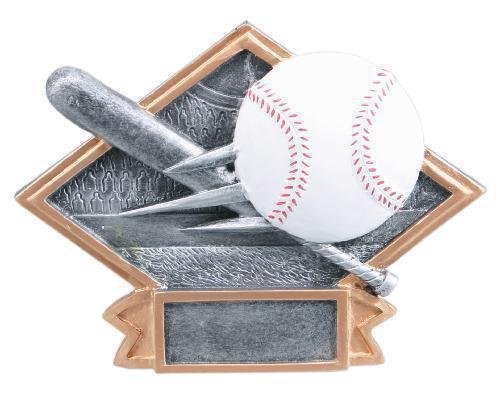 Diamond Plate Resin -Baseball