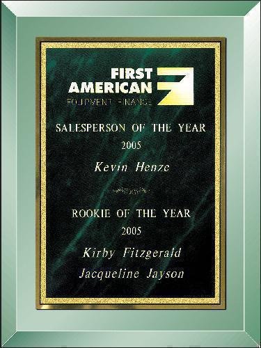 Emerald Mirror Plaque