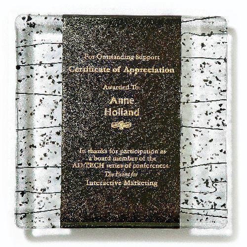 Gold Fusion Plaque