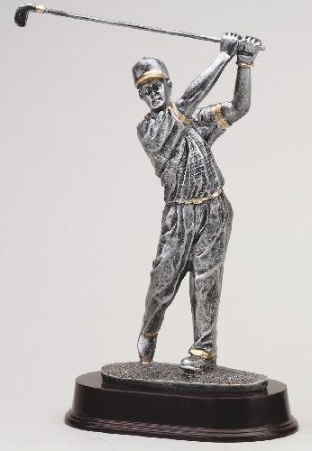 Golfer With Cap