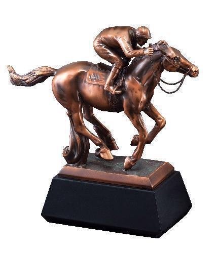 Horse With Jockey