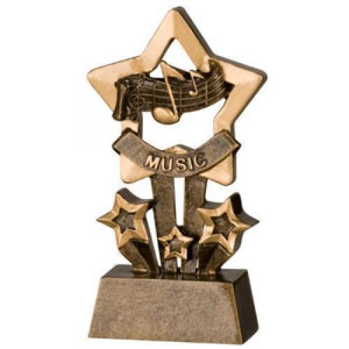 Music Star Resin