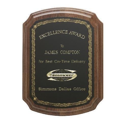 Notched Corner Plaque
