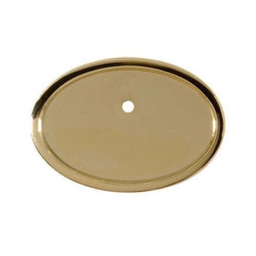 Oval Badge Frame, Gold