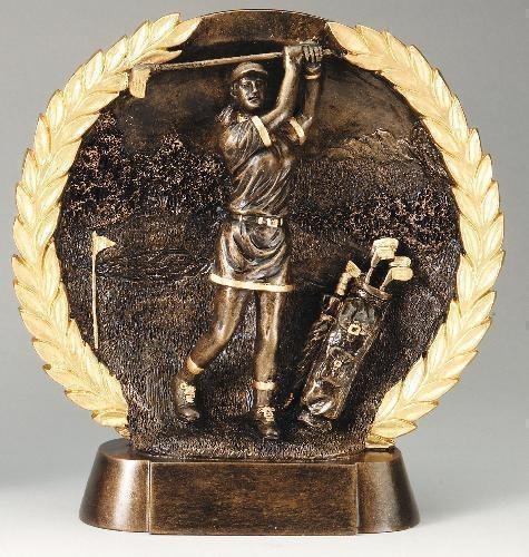 Resin Plate -Golf Female