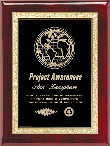 Rosewood Piano  Finish Plaque
