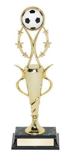 Soccer Trophy With Cup