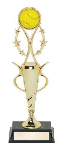 Softball Trophy With Cup