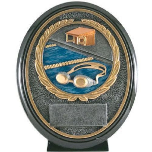 Swimming Resin Oval