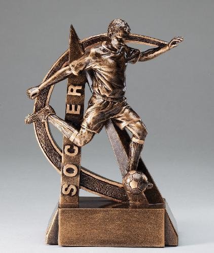 Ultra Action Resin Trophy -Soccer Male
