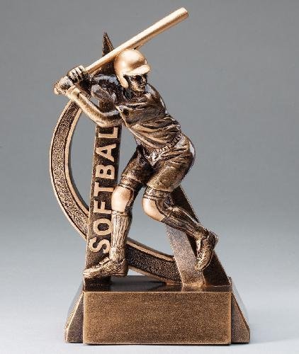 Ultra Action Resin Trophy -Softball
