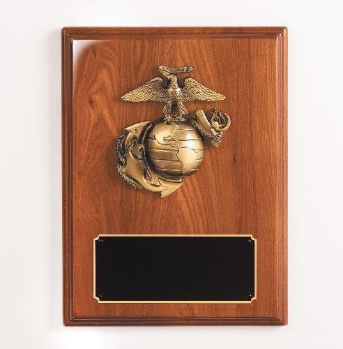 Walnut Piano Finish Marine Plaque